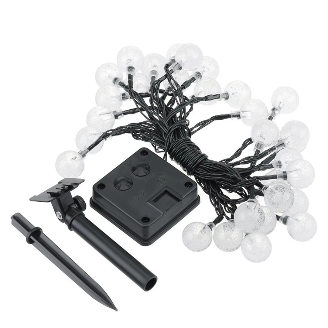 guirlande lumineuse solaire extérieure de 5 mètres