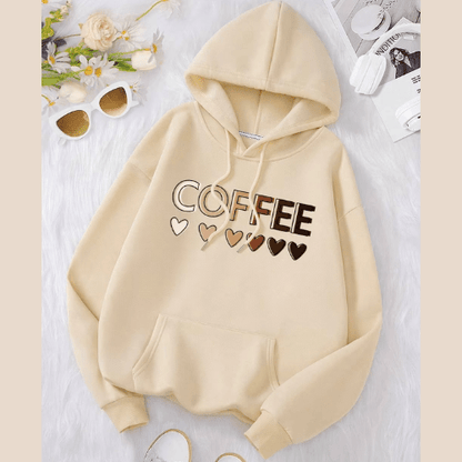 Hoodie Femme - Coffee Lover's - Mon Repos Mérité