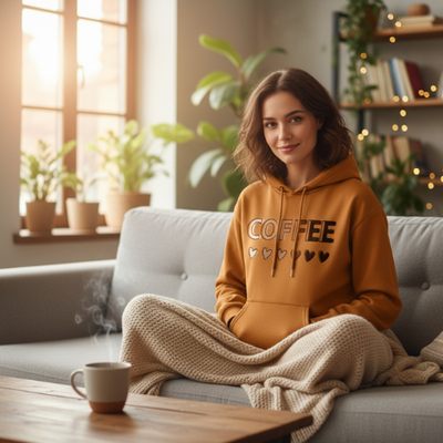 hoodie femme coffee lovers cadeau