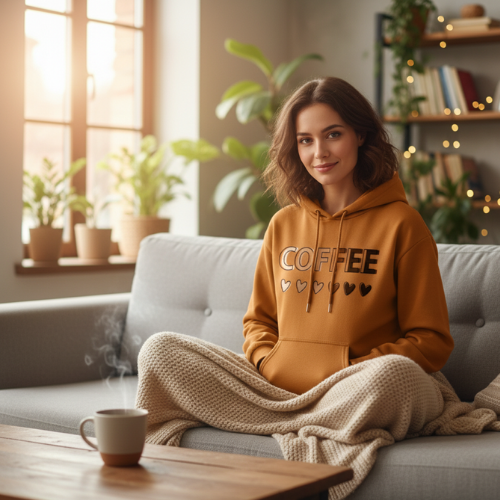 hoodie femme coffee lovers cadeau