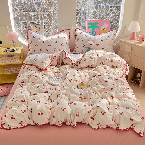 Housse de Couette 220x240 Imprimée - 3pcs - Mon Repos Mérité
