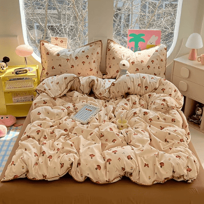 Housse de Couette 220x240 Imprimée - 3pcs - Mon Repos Mérité