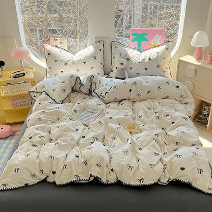Housse de Couette 220x240 Imprimée - 3pcs - Mon Repos Mérité