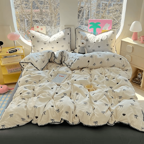 Housse de Couette 220x240 Imprimée - 3pcs - Mon Repos Mérité