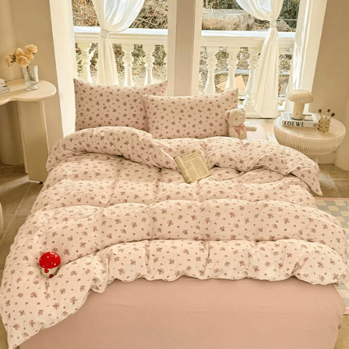Housse de Couette | Floral™ - 3pcs - Mon Repos Mérité