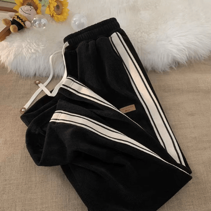 Pantalon Femme Confortable - Velours Côtelé - Mon Repos Mérité