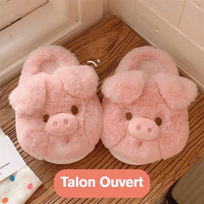 pantoufle femme cochon mule