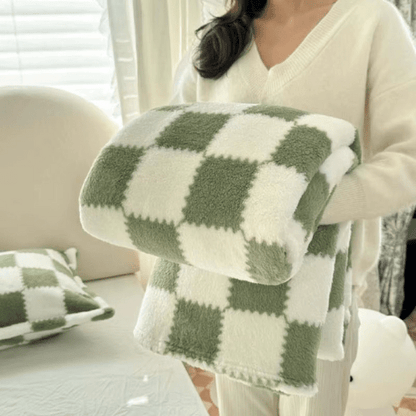 Plaid à Carreaux - Mon Repos Mérité