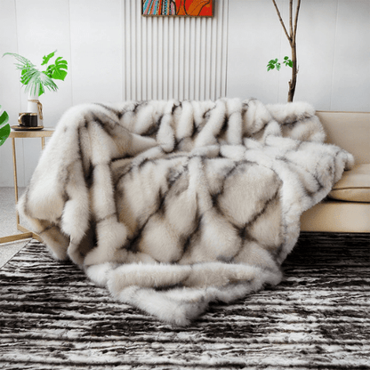 Plaid Doux Fausse Fourrure | Noctia™ - Mon Repos Mérité