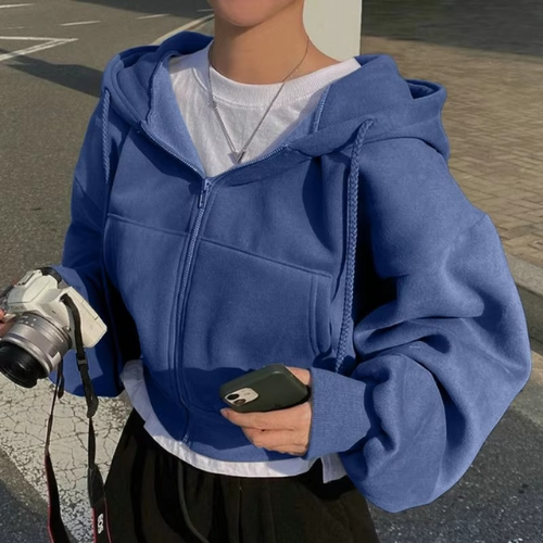 sweat femme streetstyle bleu