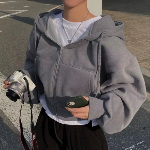 sweat femme streetstyle gris