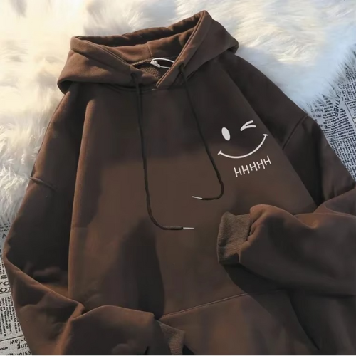 sweatshirt femme cozysmile brun