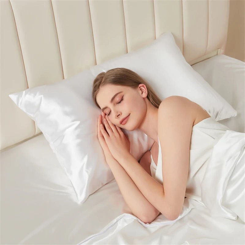 Taie d'Oreiller - Soie de Mûrier - Mon Repos Mérité