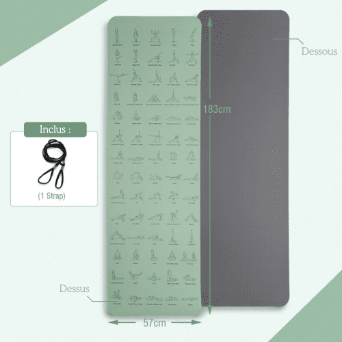 Tapis de Yoga | FlexBody™ - Mon Repos Mérité